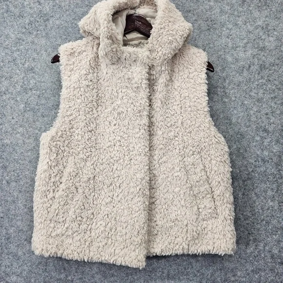 COS Jackets Coats Cos Sherpa Vest Jacket Womens Small Off